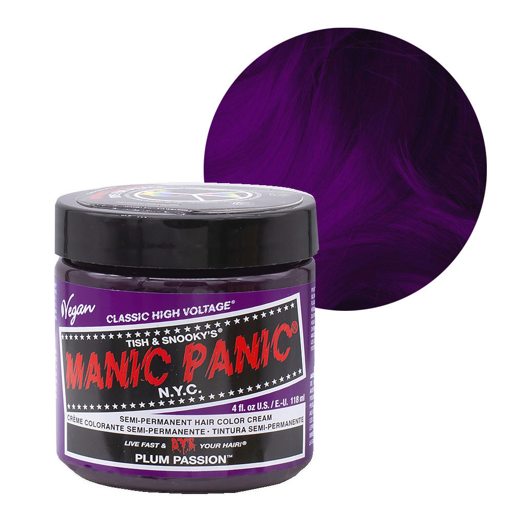 Manic Panic  Classic High Voltage Plum Passion 118ml - Crema colorante semipermanente