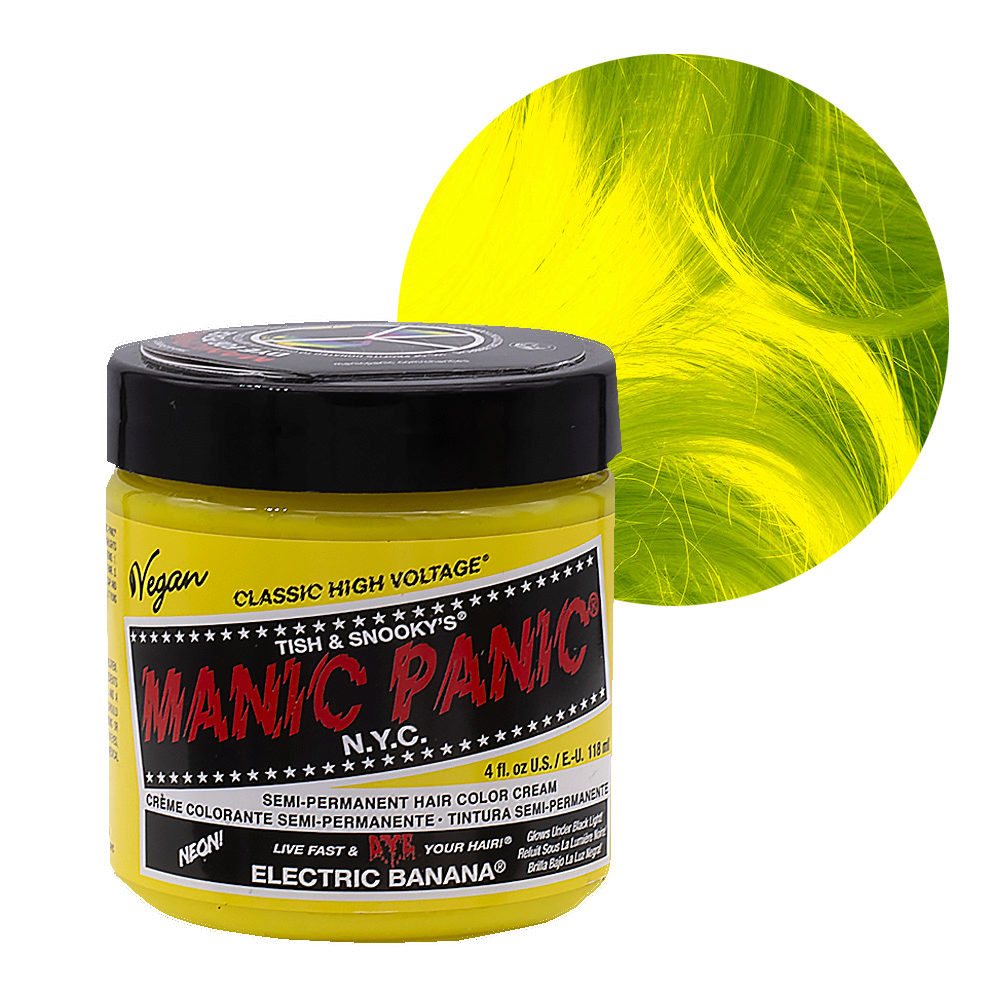 Manic Panic Classic High Voltage Electric Banana  118ml - Crema colorante semipermanente