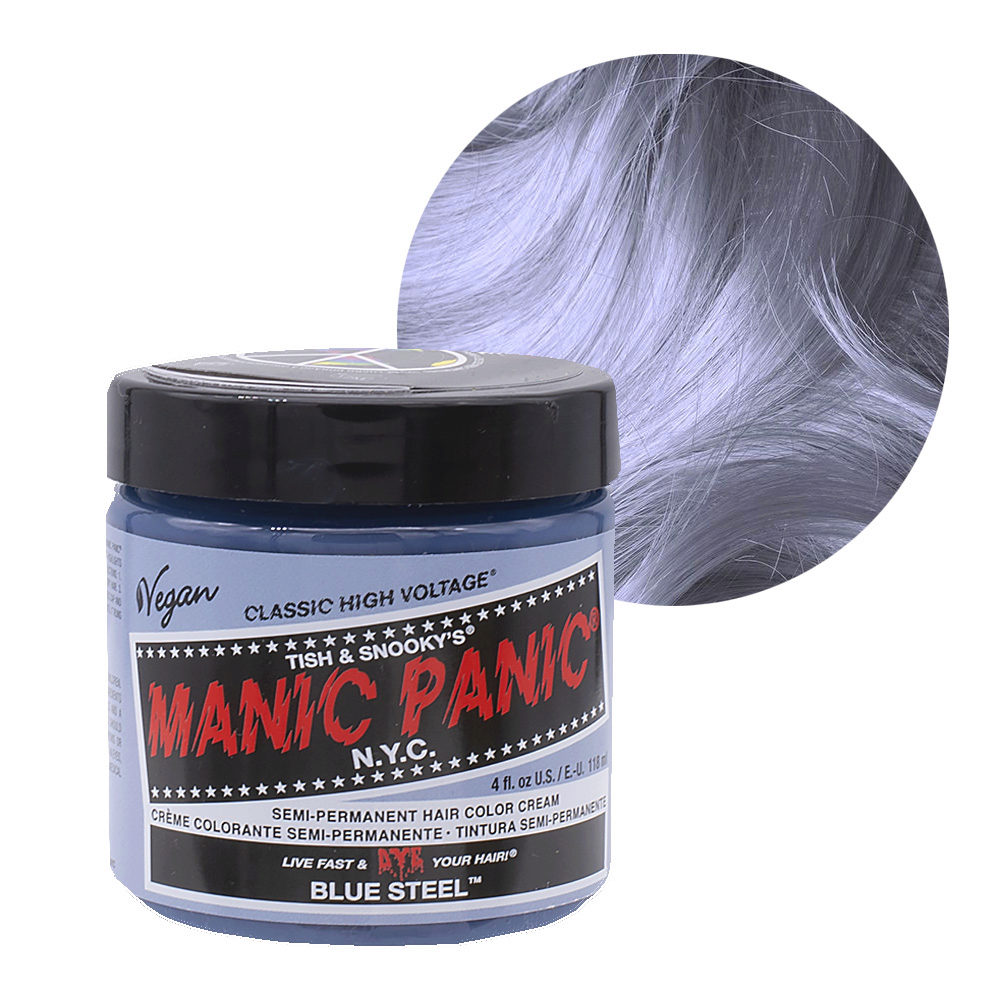 Manic Panic Classic High Voltage  Blue Steel 118ml  - Crema colorante semipermanente