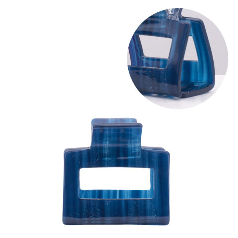 VIAHERMADA Pinza de pelo de plástico azul 5x3cm