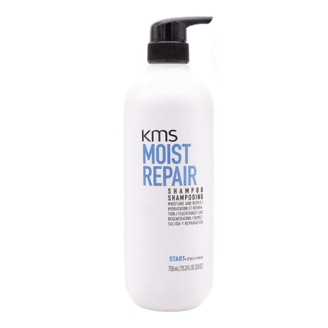 KMS Moist Repair Shampoo 750ml - champú para cabello normal o seco