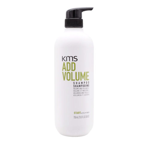 KMS Add Volume Shampoo 750 ml - Champú voluminizador para cabello medio-fino