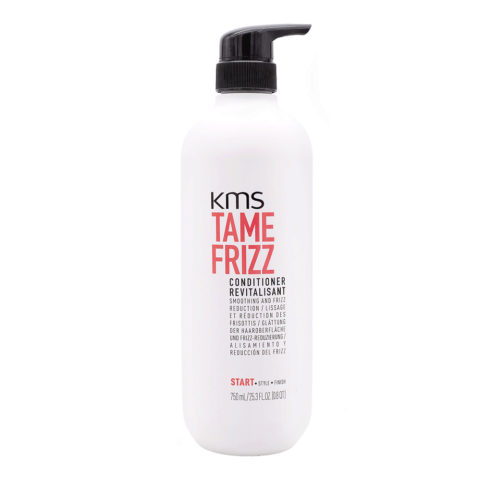 KMS Tame Frizz Conditioner 750ml - acondicionador para cabello medio-grueso y encrespado