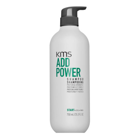 KMS Add Power Shampoo 750ml - champú para cabello fino y débil