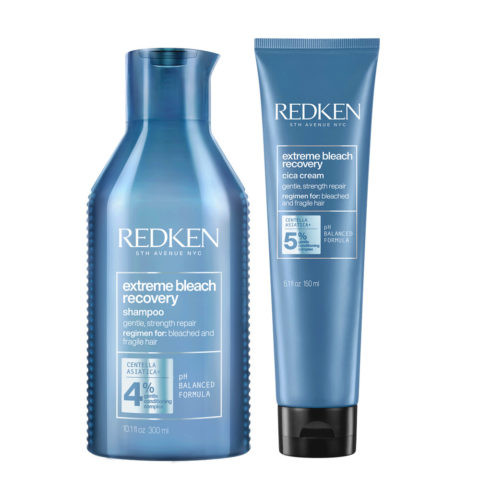 Redken Extreme Bleach Recovery Kit Shampoo 300ml Cica Cream 150ml