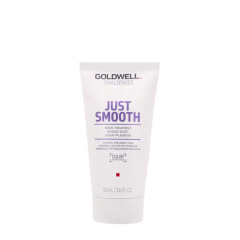 Goldwell Dualsenses Just Smooth 60Sec Treatment 50ml - tratamiento para cabello rebelde y encrespado