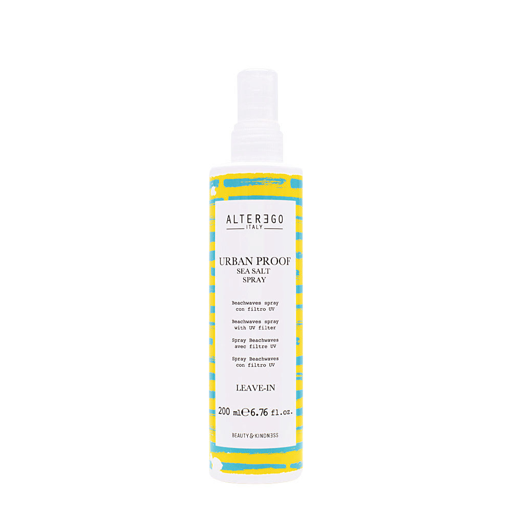 Alterego Urban Proof All Season Sea Salt Spray 200ml  - spray olas de playa con filtro UV
