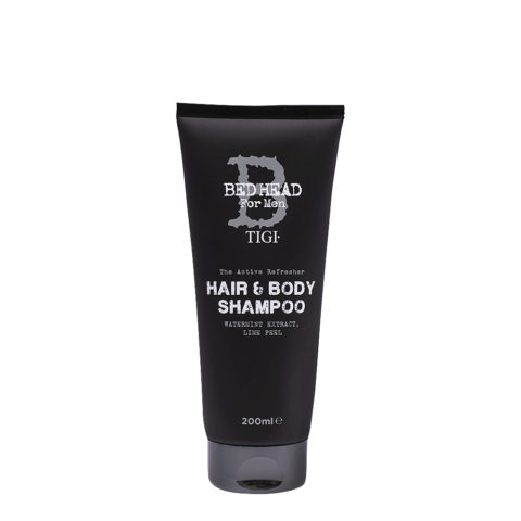 Tigi Bed Head for Men Active Fresh Hair & Body Shampoo - champú de ducha para el cuerpo y el cabello