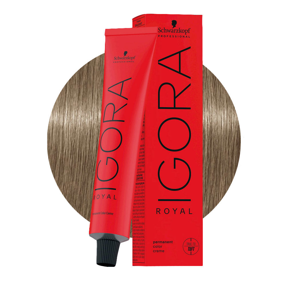 Schwarzkopf Igora Royal 9-42 Rubio Beige Ceniza Muy Claro 60ml - coloración permanente