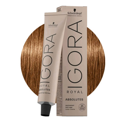 Schwarzkopf Igora Royal Absolutes 7-450 Rubio Medio Natural Dorado Beige 60ml - coloración permanente