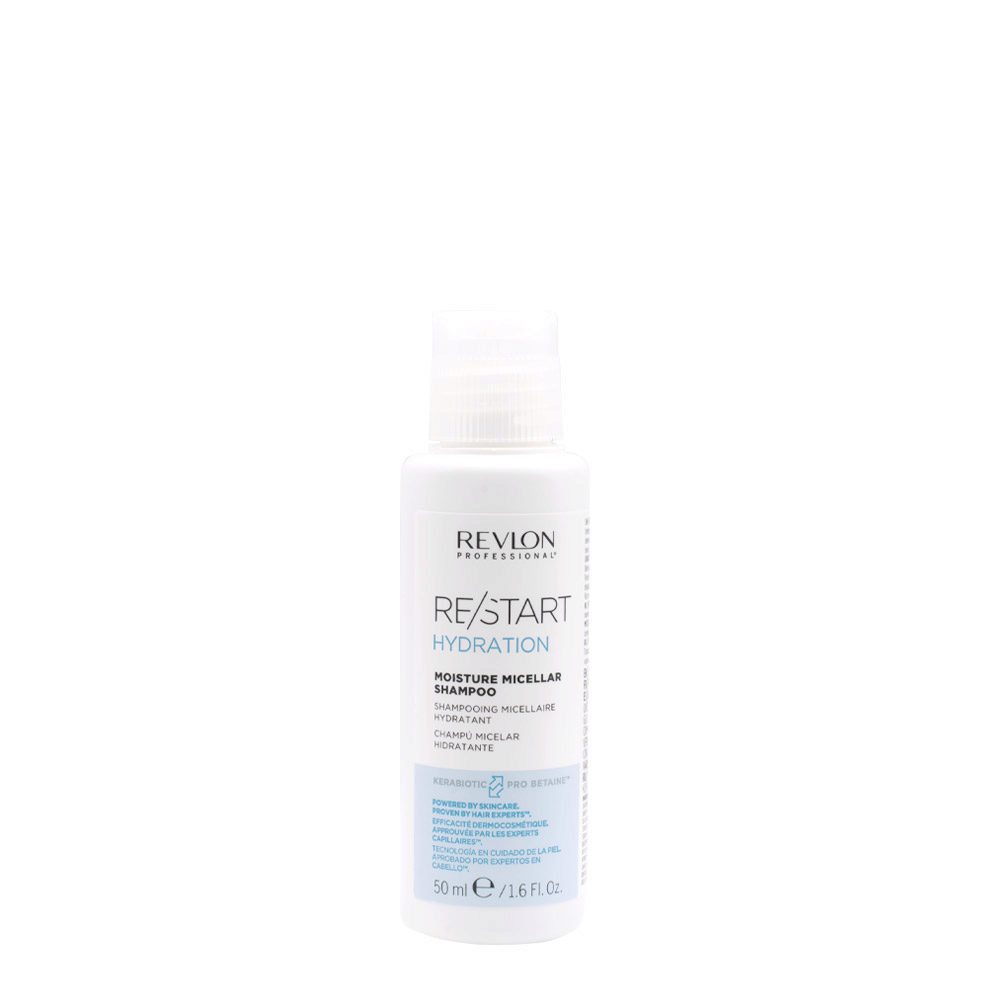 Revlon Restart Hydration Moisture Micellar Shampoo 50ml - Champú Hidratante Para Cabello Seco