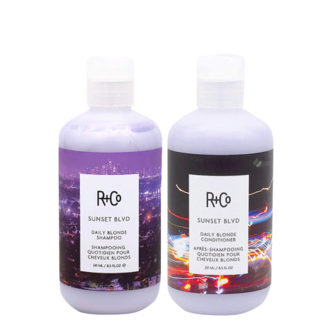 R+Co Sunset Blvd Kit Cabello Rubio Shampoo 241ml Conditioner 241ml