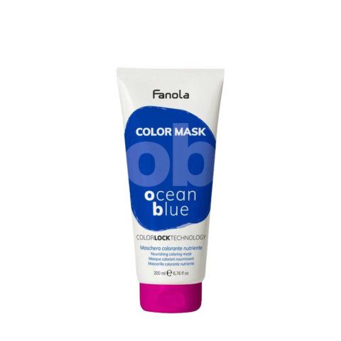 Fanola Color Mask Ocean Blue 200ml - color semipermanente