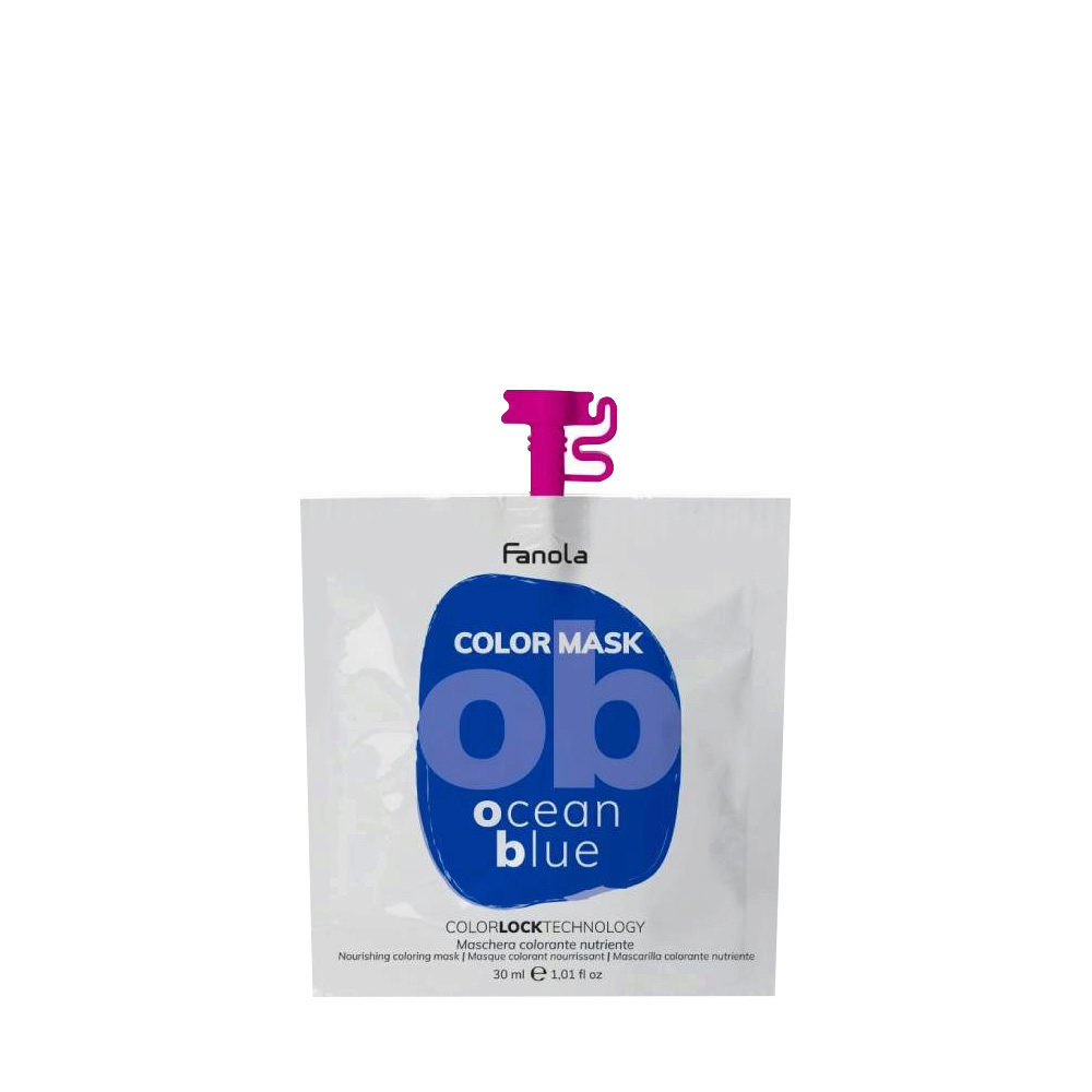 Fanola Color Mask Ocean Blue 30ml - color semipermanente