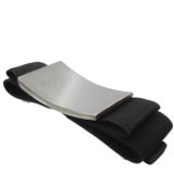 VIAHERMADA Pasador para el pelo Matic con Hebilla Plateada