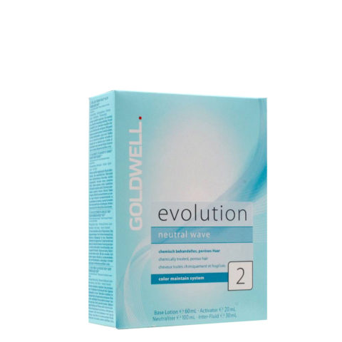 Evolution Neutral Wave 2 Set - Juego permanente para cabello decolorado o con mechas