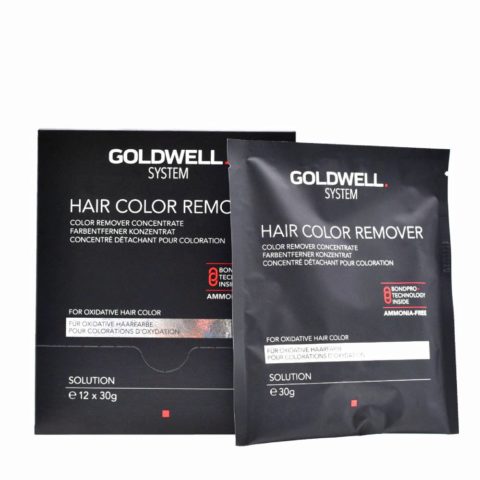 Goldwell System hair Color remover 12x30gr - concentrado para la eliminación del color