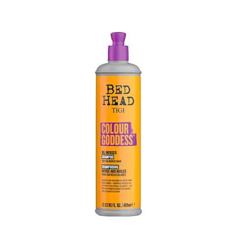 Tigi Bed Head Colour Goddess Oil Infused Shampoo 400ml - champú para cabello teñido