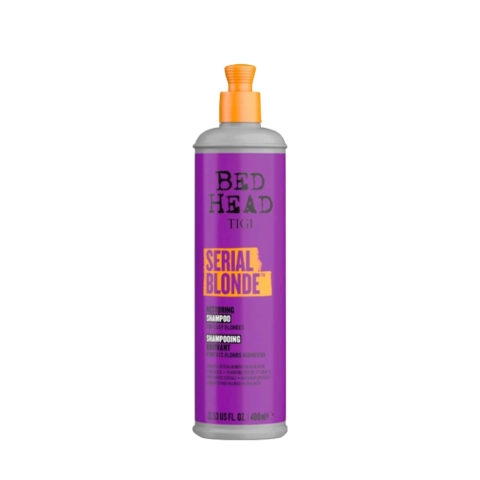 Tigi Bed Head Serial Blonde Shampoo 400ml - champú para cabello rubio dañado