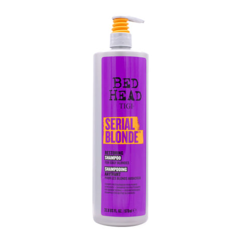 Tigi Bed Head Serial Blonde Shampoo 970ml - champú para cabello rubio dañado