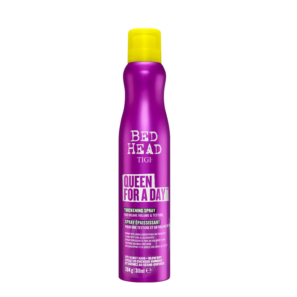 Tigi Bed Head Queen For a Day Thickening Spray 311ml-  spray espesante para cabello medio-fino