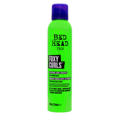 Bed Head Foxy Curls Extreme Mousse 250ml - espuma anti-frizz para cabello rizado