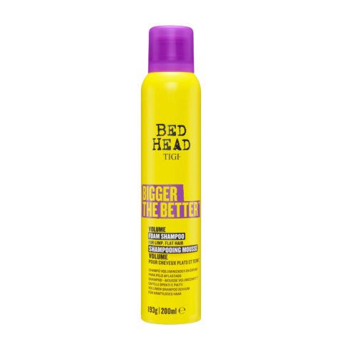 Bed Head Bigger The Better Volume Foam Shampoo 200ml - champú voluminizador en espuma