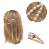 VIAHERMADA Pinza para el pelo con cuentas y pedrería de cristal