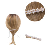 VIAHERMADA Pinza para el pelo con Cuentas 6.2x0.8cm