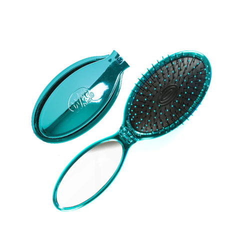 WetBrush Pro Detangler Pop and Go Speedy Dry Teal - cepillo resellable verde agua