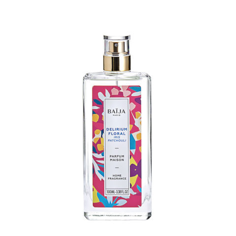 Baija Paris Delirium Floral Home Fragrance 100ml - spray de fragancia para el hogar de iris y pachulí