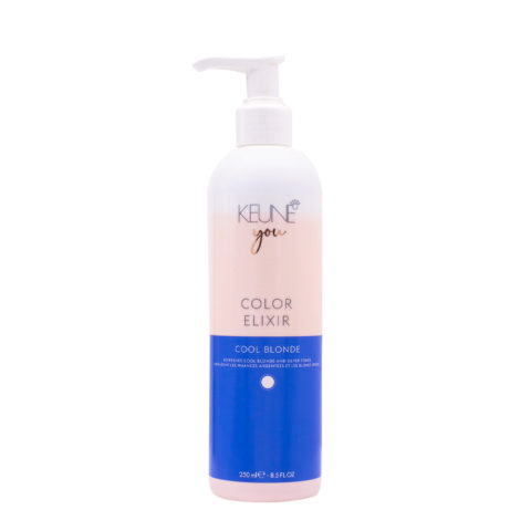 Keune You Color Elixir Cool Blonde 250ml - cabello rubio, blanco o gris