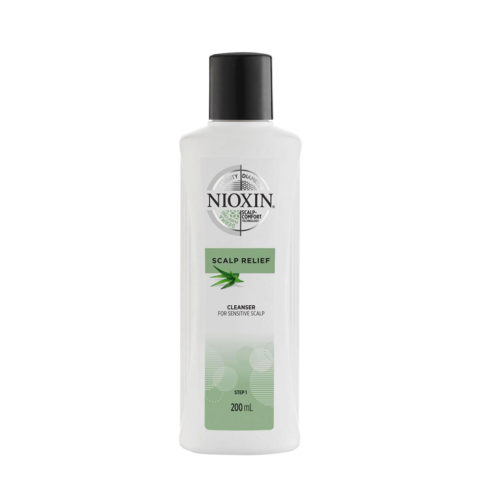 Nioxin Scalp Relief Shampoo 200ml- Champú para cuero cabelludo seco