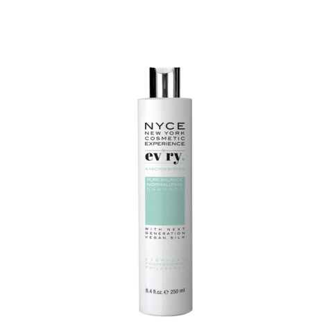 Nyce Ev'ry 4 Vector System Pure Balance Normalizing Shampoo 250ml - champú para cuero cabelludo graso