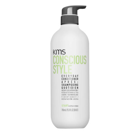 KMS Conscious Style Everyday Conditioner 750ml - acondicionador para cabello normal o fino