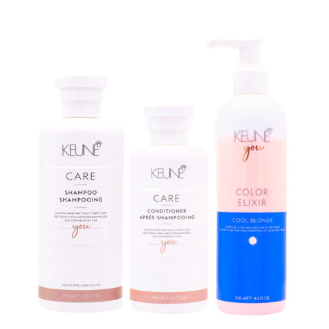 You Color Elixir Treatment Cool Blonde - tratamiento neutralizante para el cabello rubio, gris y blanco