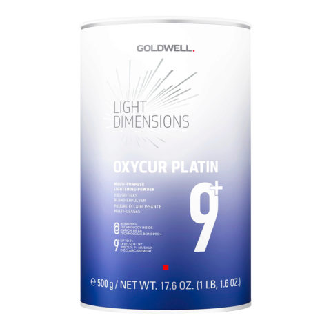 Goldwell Oxycur Platin Dustfree 500gr - polvo blanqueador