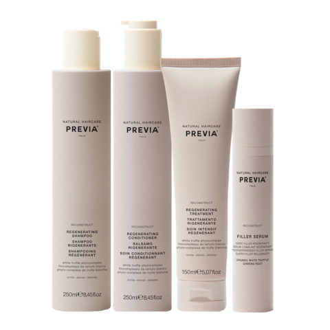 Reconstruct Regenerating Shampoo250ml Conditioner250ml Treatment150ml Filler Serum50ml