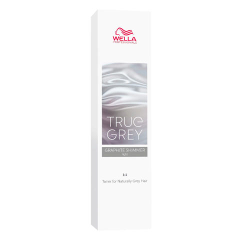 Wella True Grey Graphite Shimmer Light 60ml - matizador para cabello gris humo