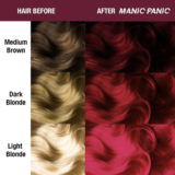 Manic Panic Amplified Cream Formula Vampire Red 118ml - coloración semipermanente de larga duración
