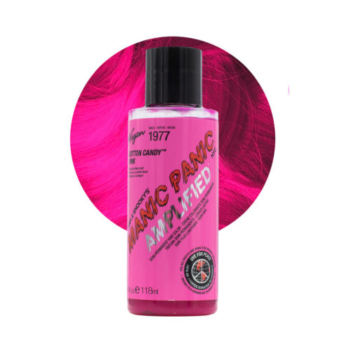 Manic Panic Amplified Cream Formula Cotton Candy Pink 118ml - coloración semipermanente de larga duración