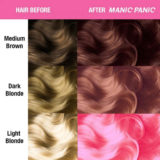 Manic Panic Amplified Cream Formula Cotton Candy Pink 118ml - coloración semipermanente de larga duración