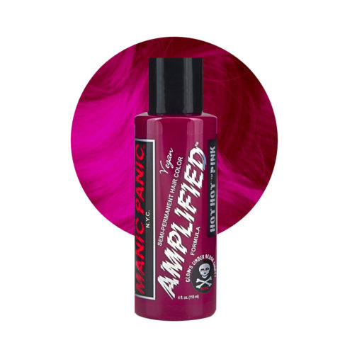 Manic Panic Amplified Cream Formula Hot Hot Pink 118ml - coloración semipermanente de larga duración