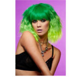 Manic Panic Venus Envy Trash Goddess Peluca - amarillo neón verde eléctrico peluca