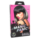 Manic Panic Alien Grey Ombre Glam Doll Peluca - peluca negra y gris