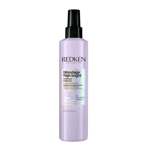 Redken Blondage High Bright Pre-Treatment 250ml - pre-champú para cabello rubio brillante