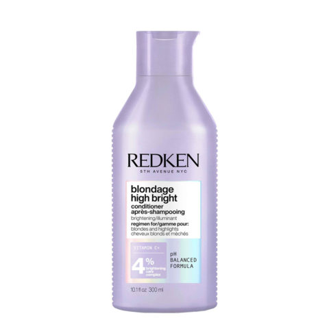 Redken Blondage High Bright Conditioner 300ml - acondicionador para cabello rubio y brillante
