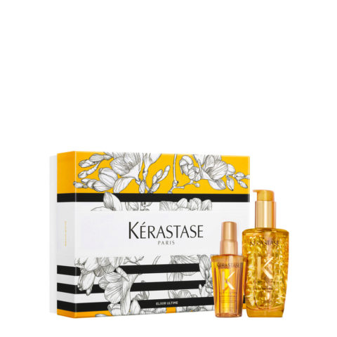 Kérastase Elixir Ultime L'Huile box set Original100ml + talla 50ml - cabello normal