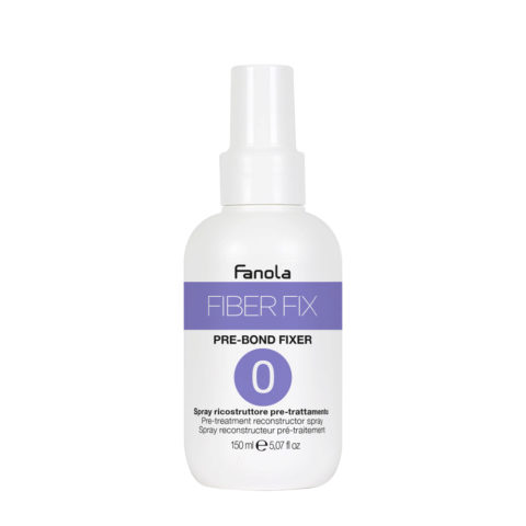 Fanola Fiber Fix Pre-Bond Fixer n ° 0 150ml - spray de reconstrucción previo al tratamiento