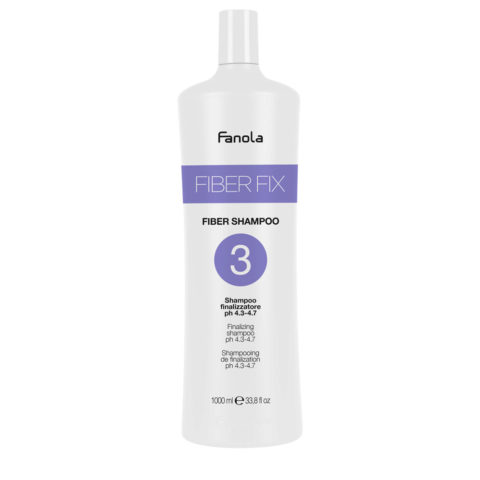 Fanola Fiber Fix Fiber Shampoo n° 3 1000ml - Champú finalizador ph4.3-4.7